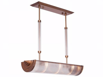 PETITOT V - Handmade brass pendant lamp by Patinas Lighting
