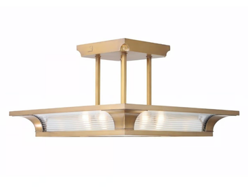 PETITOT V - Handmade brass pendant lamp by Patinas Lighting