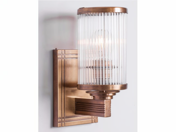 PETITOT VII - Handmade brass wall lamp by Patinas Lighting