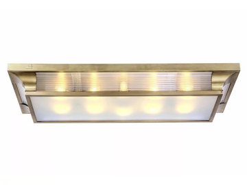 PETITOT VIII - Handmade brass ceiling light by Patinas Lighting
