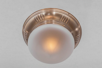 PRAGUE 20/1 - Brass ceiling light by Patinas Lighting