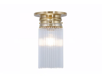 STUTTGART - Handmade brass ceiling lamp by Patinas Lighting