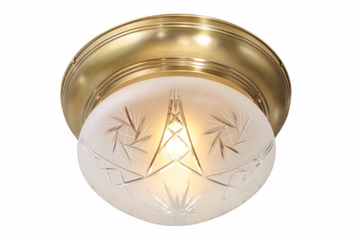 TRIBU 25/3 - Brass ceiling lamp by Patinas Lighting