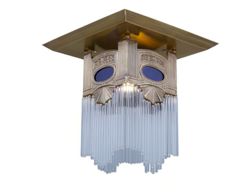 TRIEST - Handmade brass ceiling lamp by Patinas Lighting