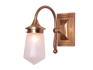 TYROL I - Brass wall lamp by Patinas Lighting