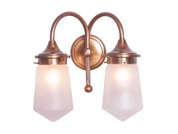 TYROL III - Brass wall lamp by Patinas Lighting