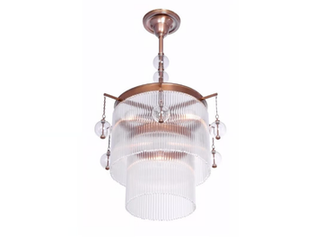 VERSAILLES II - Handmade brass chandelier by Patinas Lighting