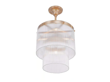 VERSAILLES IV - Handmade brass chandelier by Patinas Lighting