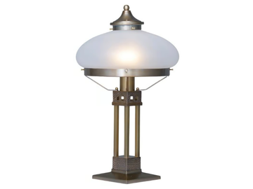 ZÜRICH - Handmade brass table lamp by Patinas Lighting
