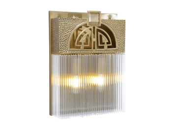 ZÜRICH - Handmade brass wall light by Patinas Lighting