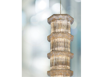 CRISTALLI 5015 - Glass pendant lamp by Patrizia Volpato