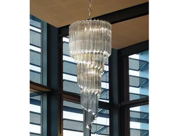 CRISTALLI 5025 - Glass pendant lamp by Patrizia Volpato