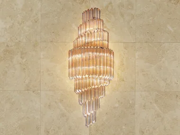 CRISTALLI 5051 - Glass wall light by Patrizia Volpato