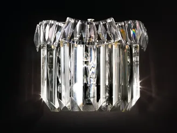 CRISTALLI 6008 - Glass wall light by Patrizia Volpato