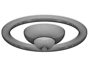 CRISTALLI 9100 - Glass ceiling lamp by Patrizia Volpato