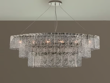 GLACE 4100 - Murano glass pendant lamp by Patrizia Volpato