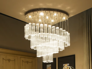 GLACE 4160 - Murano glass pendant lamp by Patrizia Volpato