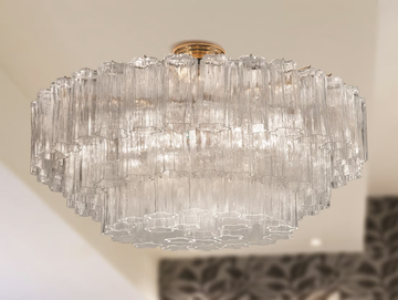 GLACE 4170 - Murano glass pendant lamp by Patrizia Volpato