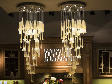 GLACE 4200 - Murano glass pendant lamp by Patrizia Volpato