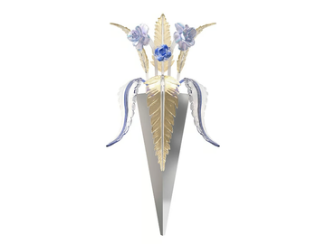 ICONICA - LED wall light in Murano glass and metal by Patrizia Volpato