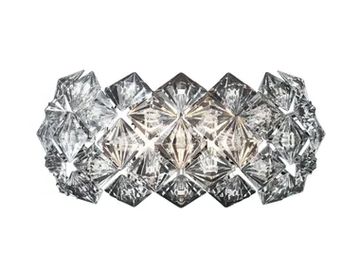 PRISMA 820 - Wall lamp with crystals by Patrizia Volpato