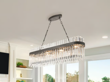 RIFLESSI 7210 - Lead Crystal pendant lamp by Patrizia Volpato