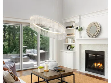 VENEZIA 4820 - Pendant lamp with crystals by Patrizia Volpato