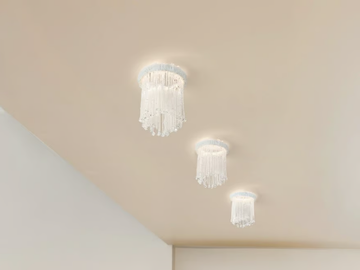 VENEZIA 4820 - Round venetian crystal spotlight by Patrizia Volpato