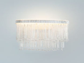 VENEZIA 4821 - Wall lamp with crystals by Patrizia Volpato