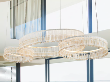 VENEZIA 4825 - Pendant lamp with crystals by Patrizia Volpato