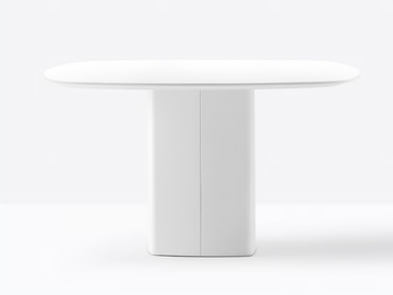 AERO TAE_130X130 - Square steel table by Pedrali