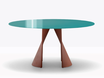 ANEMOS - Round cement living room table by Pedrali