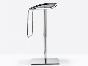 AROD 570 - Stainless steel stool height-adjustable by Pedrali