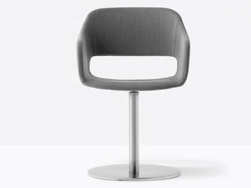 BABILA 2766 - Swivel fabric chair with armrests by Pedrali
