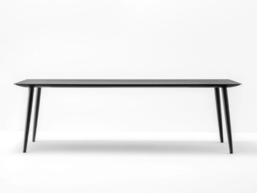 BABILA TBA - Rectangular wooden dining table by Pedrali