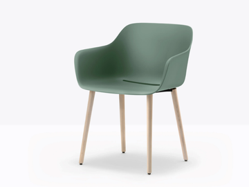 BABILA XL 2754 - Polypropylene easy chair with armrests by Pedrali
