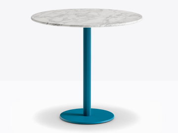 BLUME - Round steel table by Pedrali