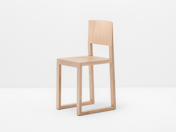 BRERA 380 - Oak chair by Pedrali
