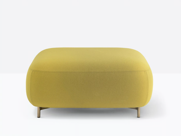 BUDDY 212 - Square fabric pouf by Pedrali