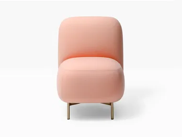BUDDY 213S - Fabric guest chair by Pedrali