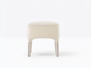 ESTER 693 - Upholstered rectangular pouf by Pedrali