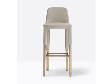 ESTER 698 - High stool with footrest by Pedrali