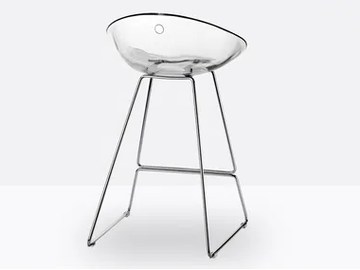 GLISS 902 - Sled base stool by Pedrali