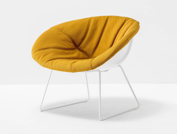 GLISS LOUNGE 340/3 - With 4-spoke base technopolymer easy chair by Pedrali
