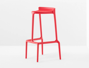 HAPPY 490 - High stackable polypropylene stool by Pedrali
