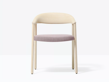 HÉRA 2865 - Ash chair with armrests by Pedrali