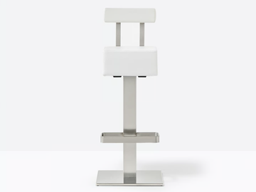 HX 4448 - High stool with footrest with back by Pedrali