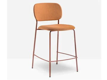 JAZZ 3706 - Stackable high stool by Pedrali
