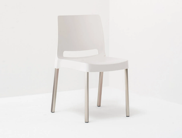JOI - Stackable polypropylene chair by Pedrali