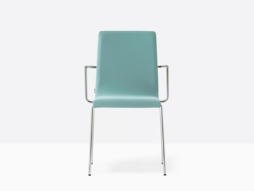 KUADRA 1055 - Upholstered chair by Pedrali